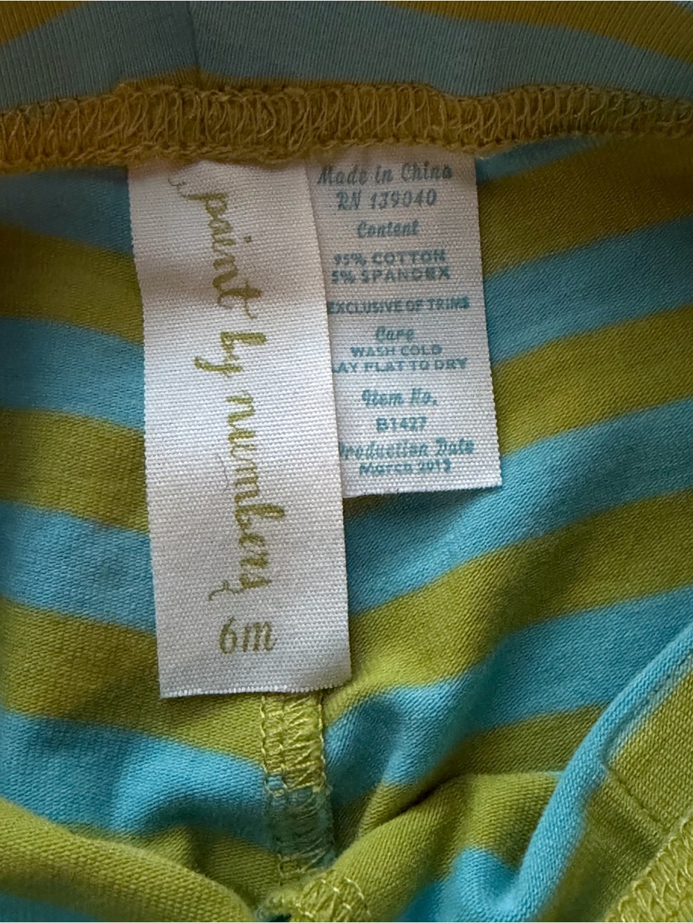 Matilda Jane Striped Ruffle bottoms - Picture 3 of 5